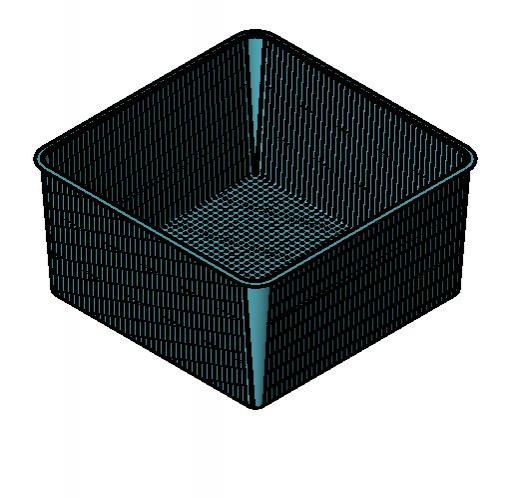 Vegetable Basket 600 x 600 x 300mm