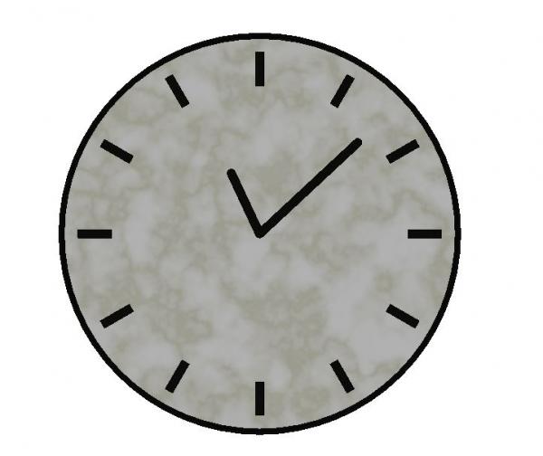 Parametric Decorative Modern wall clock