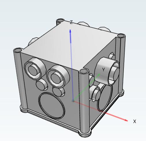 Kaiser - 	Flush-mounting junction box for KRFG-tubes
