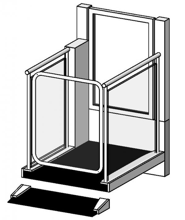 Step Lift for Wheelchairs
