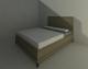 Upholstered Queen Size Bed
