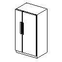 Refridgerator side by side