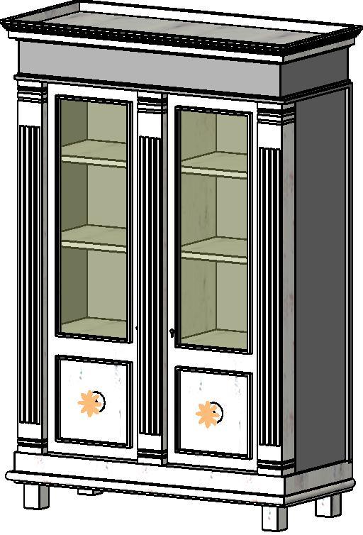 paradise cabinet 50x120 height 195cm