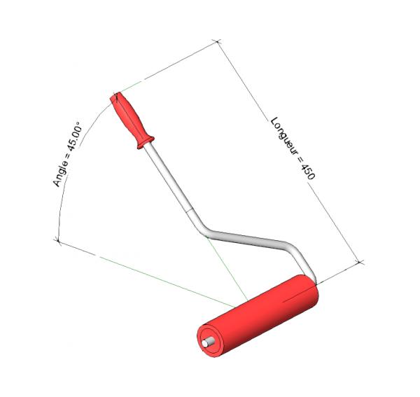 Paint roller / Rouleau de peinture