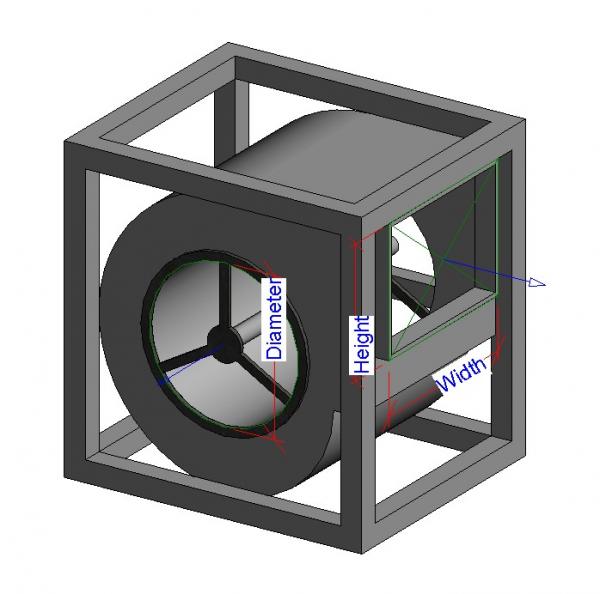 CTI Centrifugal extraction fan (MEP)