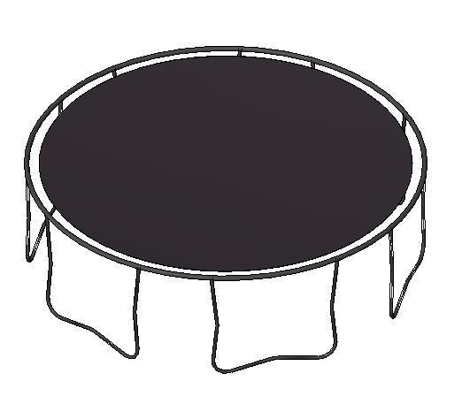 Big Air Trampoline (3mtr.)