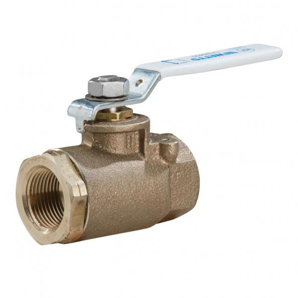 2-Piece, Standard Port, Bronze Ball Valves - B6400 Series