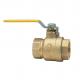 Series LFFBV-3C and LFFBVS-3C Lead Free* 2-Piece, Full Port, Brass Ball Valves -