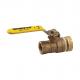 Lead Free* 2-Piece, Full Port, Brass Ball Valves - LFFBV-3C-CC