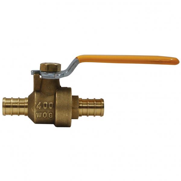 2-Piece, Full Port, Lead Free* Brass Ball Valves with PEX Ends - LFFBV-PEX