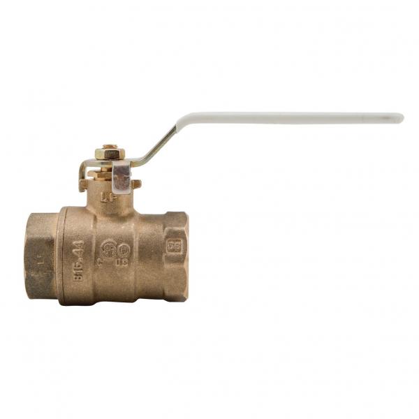2-Piece, Full Port, Brass Ball Valves - LFFBV-4B