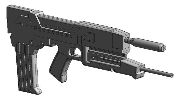 Plasma Rifle Gun
