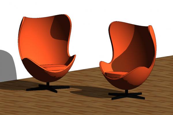 Egg Chair by Arne Jacobsen