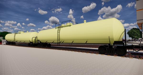 Revit Train Tanker