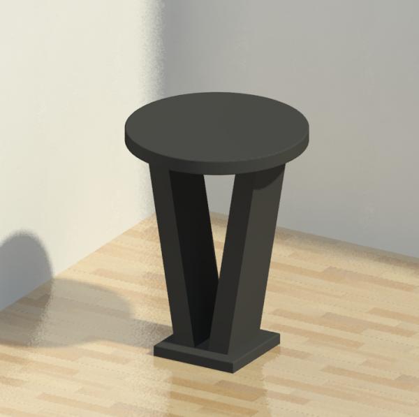 Two leg coffee table