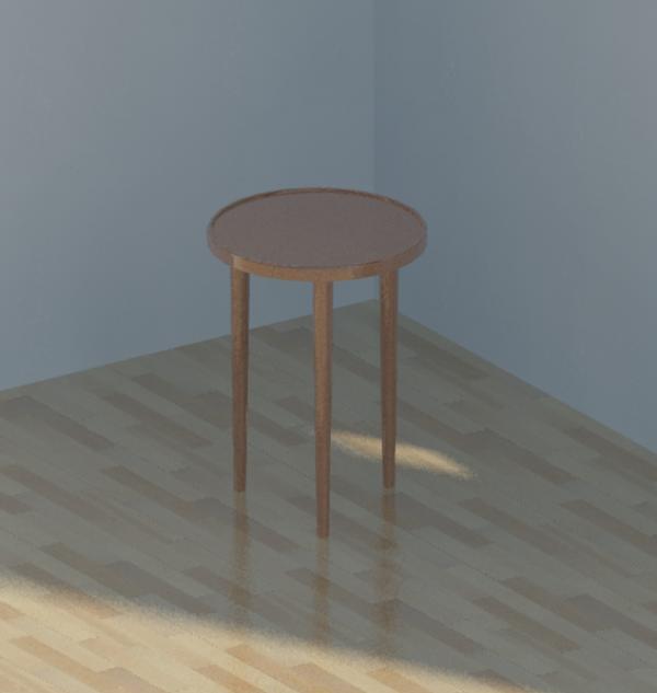 Three leg table