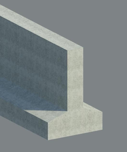 Trapezoidal foundation