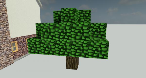 Minecraft tree