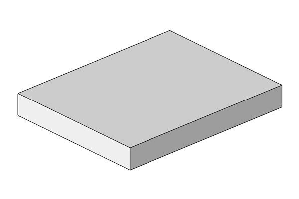 Pre-cast Concrete Step - 1 riser