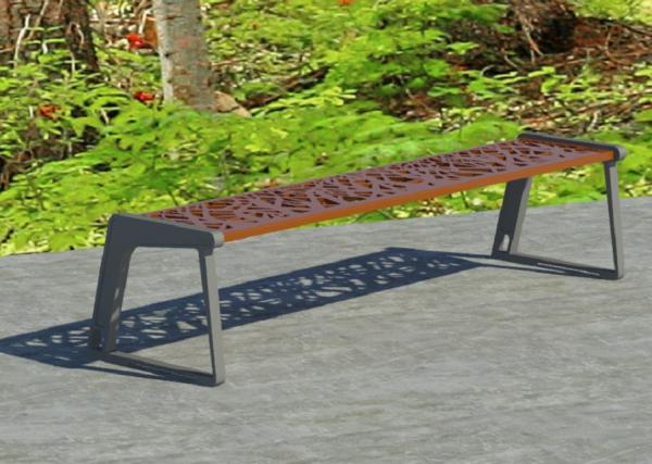 Airi Stix 6' Flat Outdoor Bench