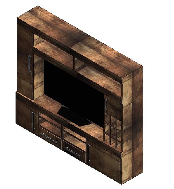 TV Cabinet wood