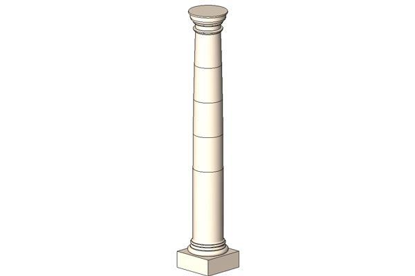 Classic Doric Column