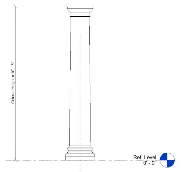 Tuscan Column - Scalable