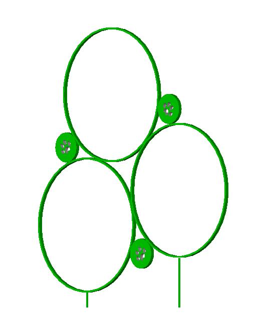 Dog Park Jumping Hoops