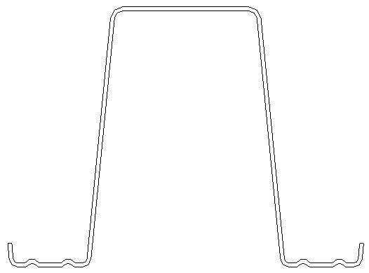 stramit_top_hat_th64 - DETAIL COMPONENT