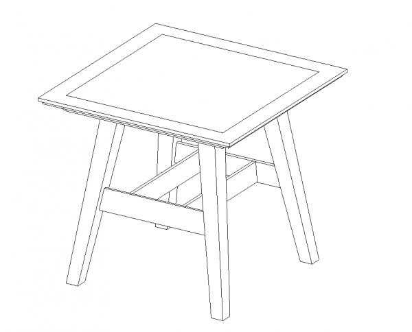 Outdoor Dining Table - Seaside Casual "MAD Dining Table"