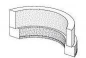 curved wall foundation