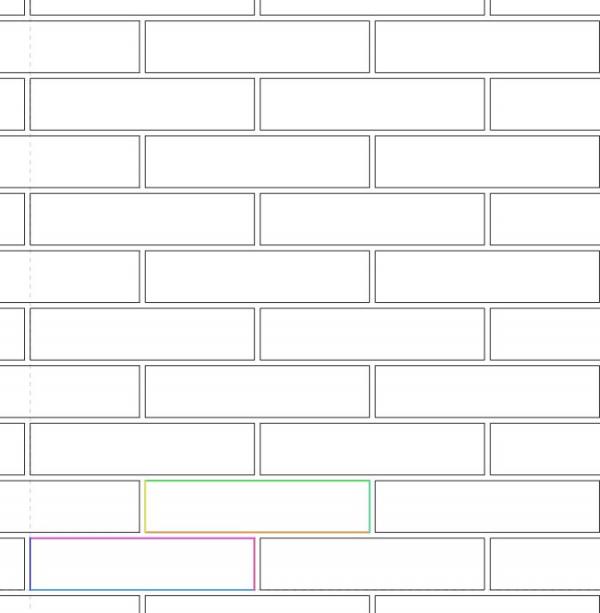 390x90x90 Block Pattern - Model
