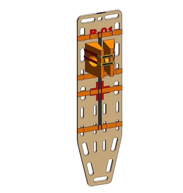 Object EMS spine board
