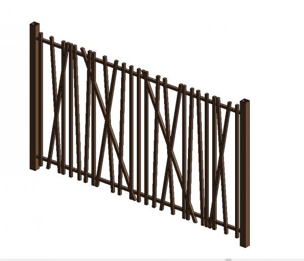 Decorative Fence 1200x2000mm