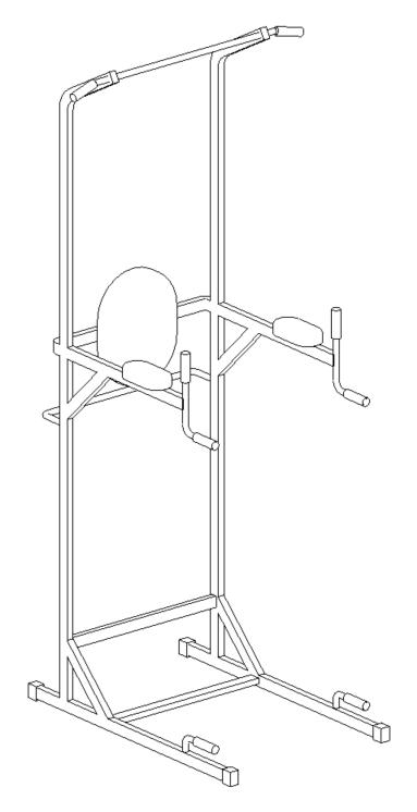 Power Tower Pull Up Station