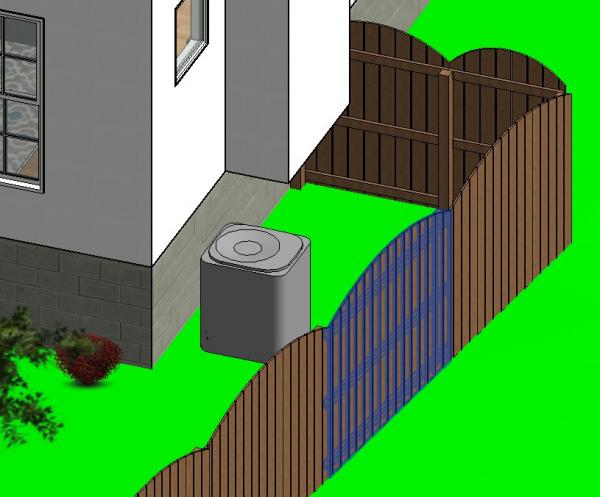 Scalloped Wood Fence