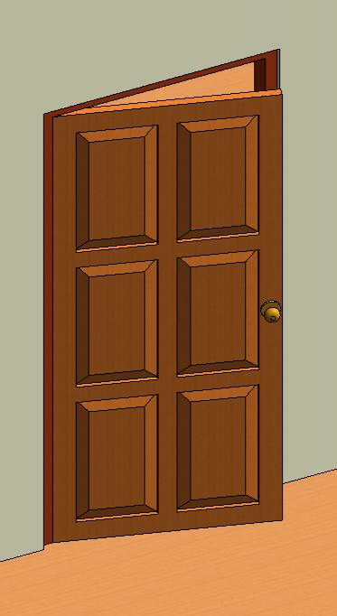 Single Door with Angle (TB_200523)
