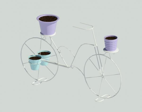 Bicycle flower pot