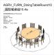 AGRV_FURN_DiningTableRound10_圓型餐桌組10