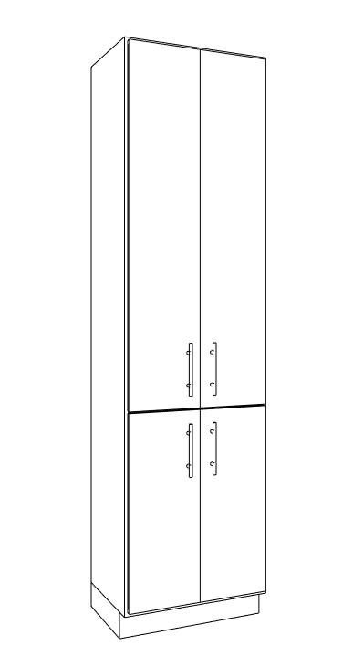 Utility Cabinet - 4 Door
