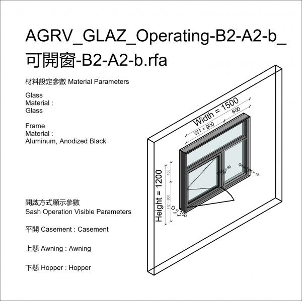 AGRV_GLAZ_Operating-B2-A2-b_可開窗-B2-A2-b