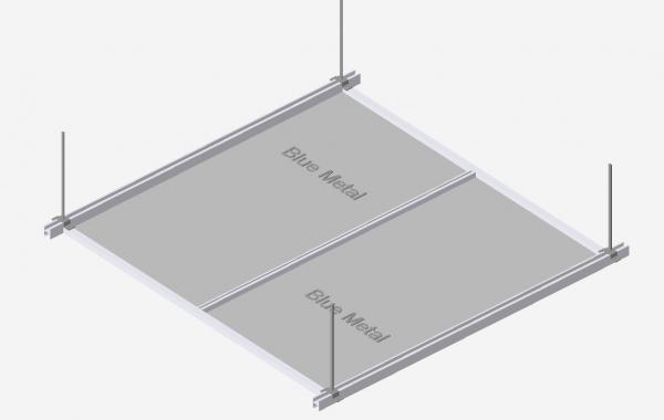 Blue Metal-Load-bearing Ceiling System