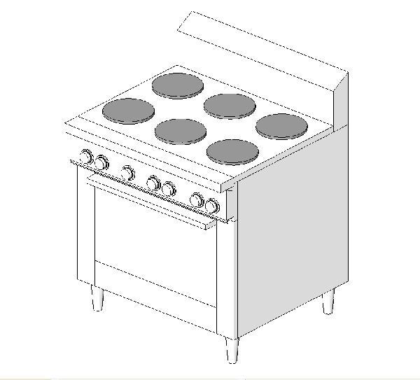 Garland S686 Electric Range
