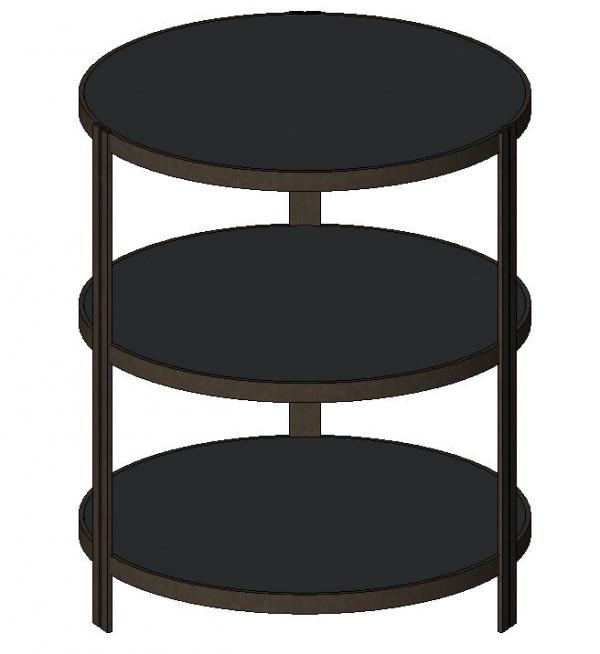3 Shelf Side Table