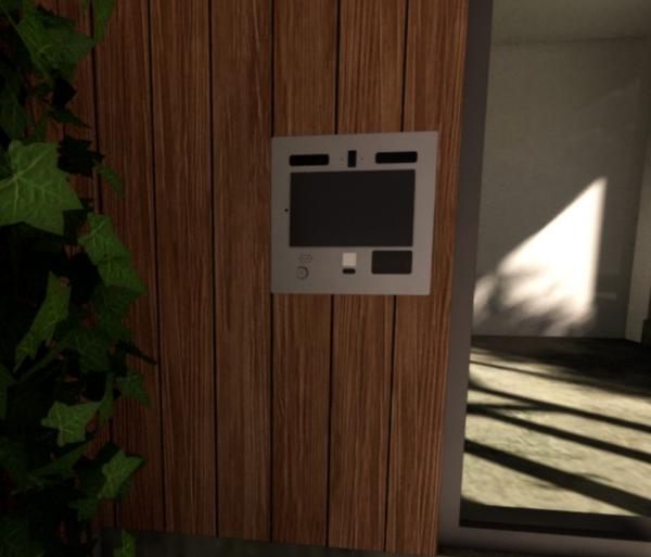 Butterfly MX 11.6" Recessed Entry Panel