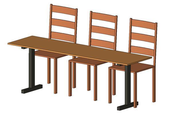 Dynamic desk and chair(s)