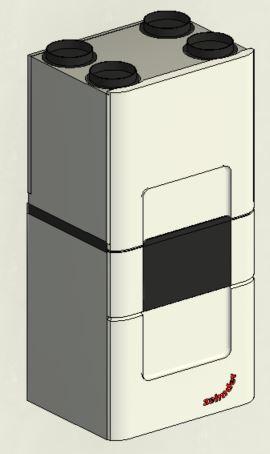 Zehnder ComfoCool Q600 ventilation & cooling unit