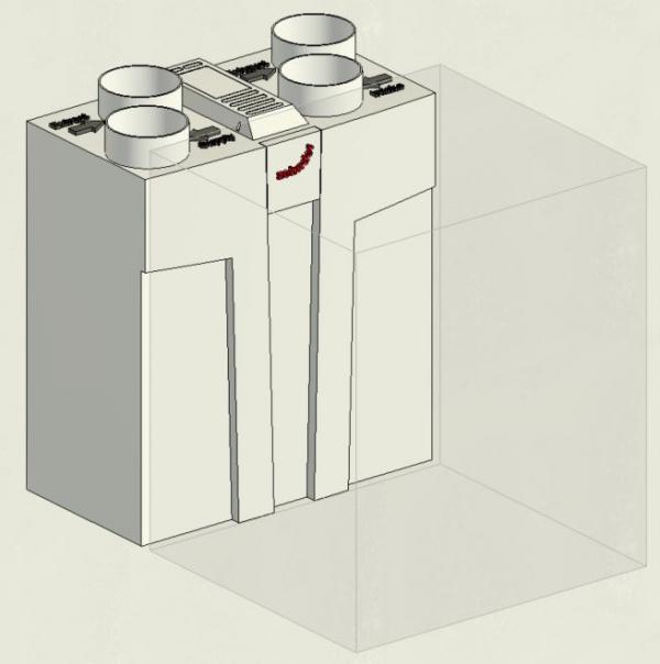 Zehnder ComfoAir 155WM ventilation unit