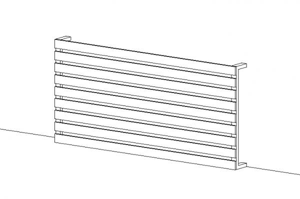 Timber Screen (Adjustable)