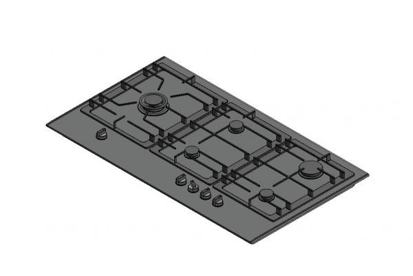 Gas Hob BOSCH PRS9A6D70